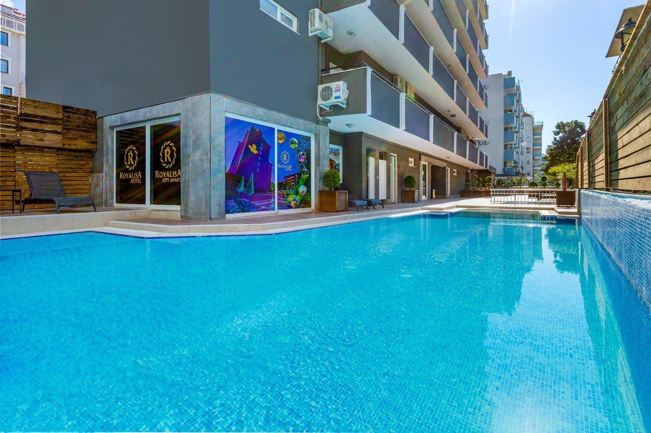 Royalisa City Apart Hotel Alanya Esterno foto